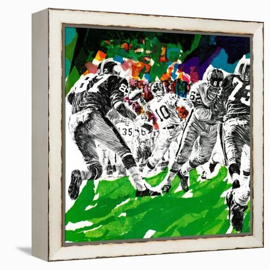 "Inside Pro Football," September 21, 1968-Paul Calle-Framed Premier Image Canvas