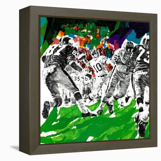 "Inside Pro Football," September 21, 1968-Paul Calle-Framed Premier Image Canvas