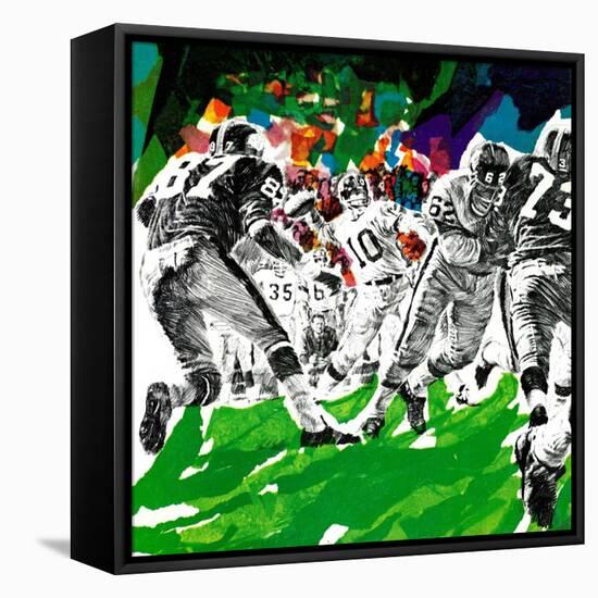 "Inside Pro Football," September 21, 1968-Paul Calle-Framed Premier Image Canvas