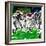 "Inside Pro Football," September 21, 1968-Paul Calle-Framed Giclee Print