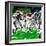 "Inside Pro Football," September 21, 1968-Paul Calle-Framed Giclee Print