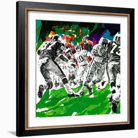 "Inside Pro Football," September 21, 1968-Paul Calle-Framed Giclee Print