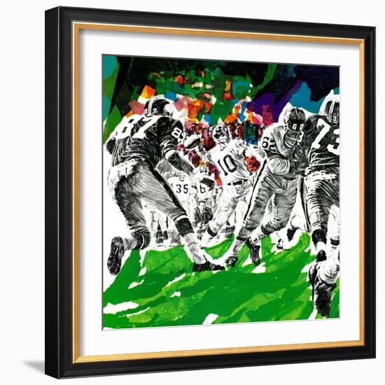 "Inside Pro Football," September 21, 1968-Paul Calle-Framed Giclee Print