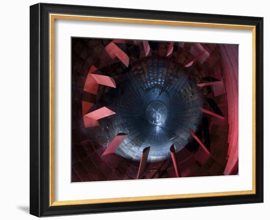 Inside the Diffuser Section of a 16-foot Supersonic Wind Tunnel-Stocktrek Images-Framed Photographic Print