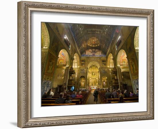 Inside the Igreja Do Colegio, Funchal, Madeira, Portugal, Europe-Michael Runkel-Framed Photographic Print