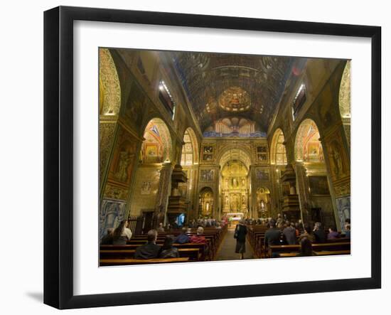 Inside the Igreja Do Colegio, Funchal, Madeira, Portugal, Europe-Michael Runkel-Framed Photographic Print