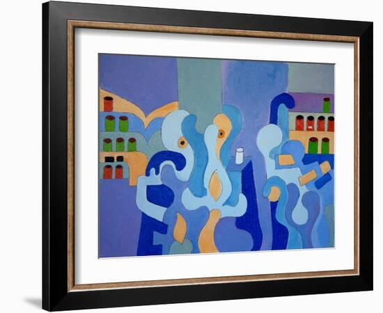 Inside the Pharmacy, 2009-Jan Groneberg-Framed Giclee Print