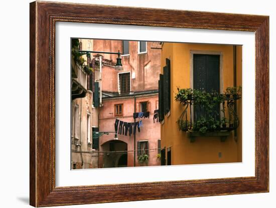 Inside Yard, Venice-Igor Maloratsky-Framed Art Print