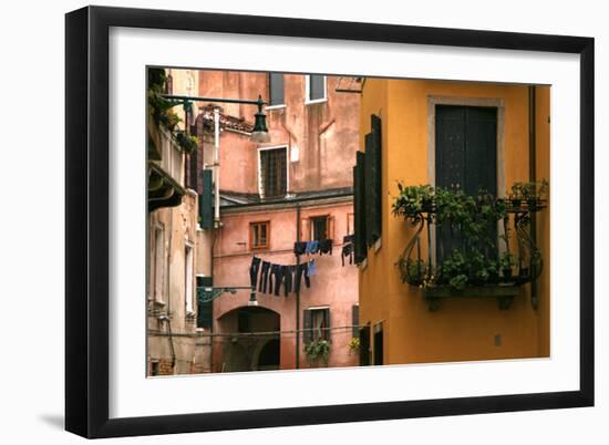 Inside Yard, Venice-Igor Maloratsky-Framed Art Print