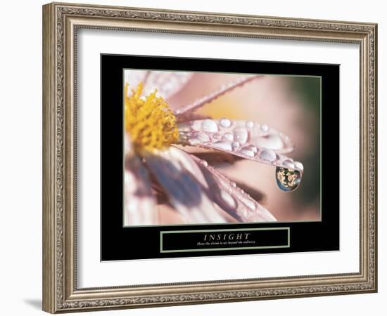 Insight-null-Framed Art Print