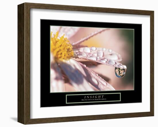 Insight-null-Framed Art Print