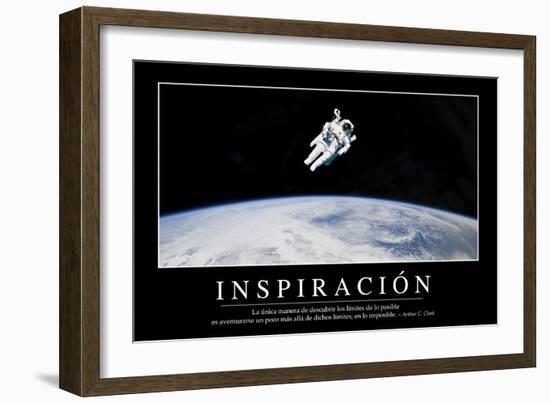 Inspiración. Cita Inspiradora Y Póster Motivacional-null-Framed Photographic Print