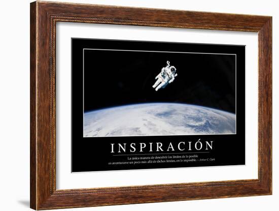 Inspiración. Cita Inspiradora Y Póster Motivacional-null-Framed Photographic Print