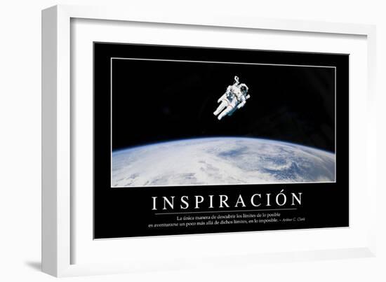 Inspiración. Cita Inspiradora Y Póster Motivacional-null-Framed Photographic Print