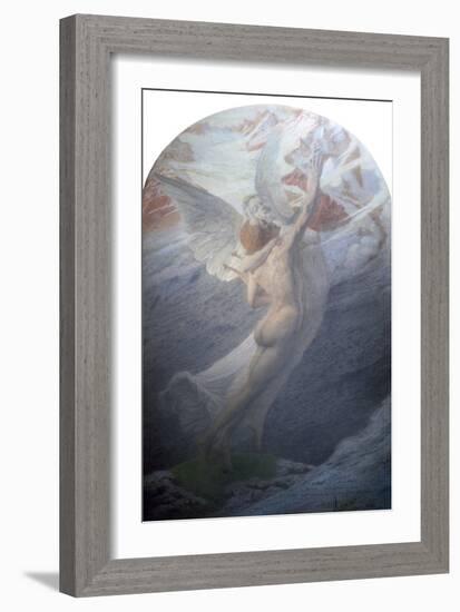 Inspiration, 1902-Carlos Schwabe-Framed Giclee Print