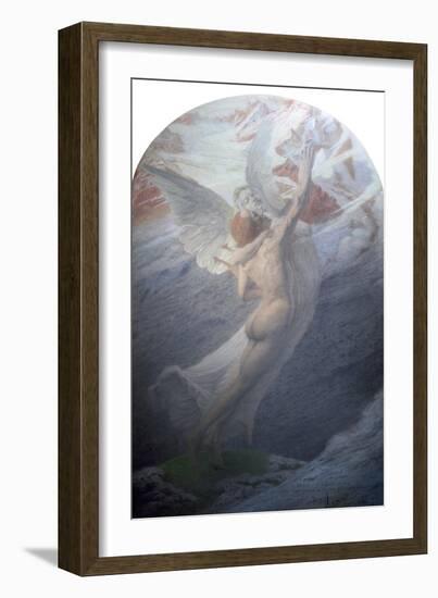 Inspiration, 1902-Carlos Schwabe-Framed Giclee Print