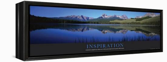 Inspiration (German Translation)-null-Framed Stretched Canvas