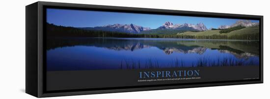 Inspiration (German Translation)-null-Framed Stretched Canvas