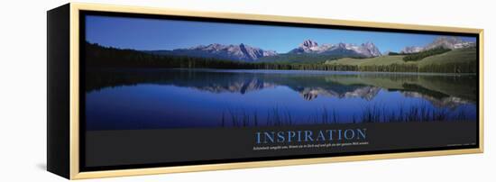 Inspiration (German Translation)-null-Framed Stretched Canvas