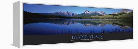 Inspiration (German Translation)-null-Framed Stretched Canvas