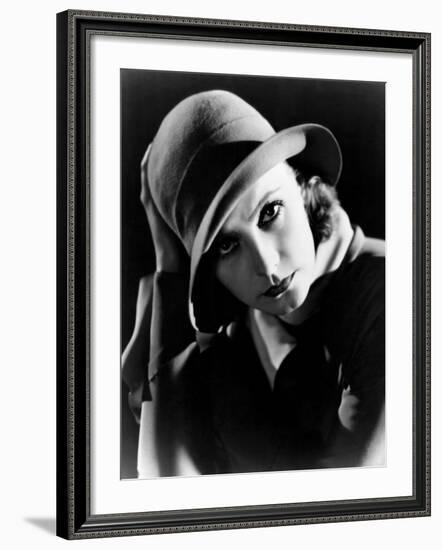 Inspiration, Greta Garbo, 1931-null-Framed Photo