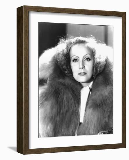 Inspiration, Greta Garbo, 1931-null-Framed Premium Photographic Print