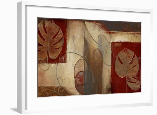 Inspiration in Crimson-Patricia Pinto-Framed Premium Giclee Print