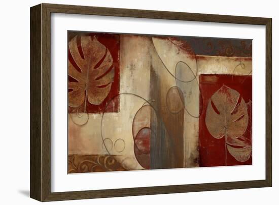 Inspiration in Crimson-Patricia Pinto-Framed Art Print