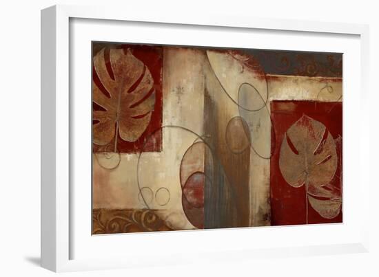 Inspiration in Crimson-Patricia Pinto-Framed Art Print