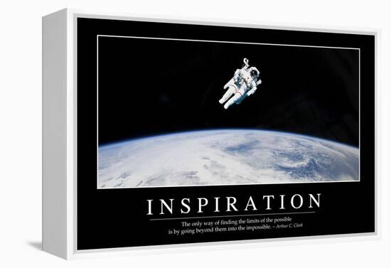 Inspiration: Inspirational Quote and Motivational Poster-null-Framed Premier Image Canvas