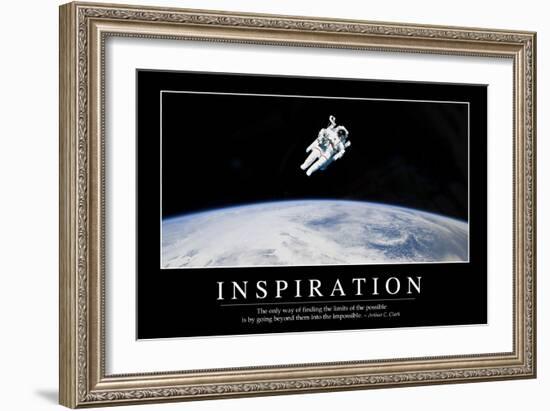 Inspiration: Inspirational Quote and Motivational Poster-null-Framed Premium Photographic Print