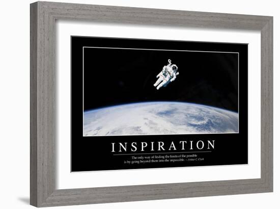 Inspiration: Inspirational Quote and Motivational Poster-null-Framed Photographic Print