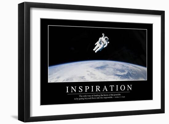 Inspiration: Inspirational Quote and Motivational Poster-null-Framed Photographic Print