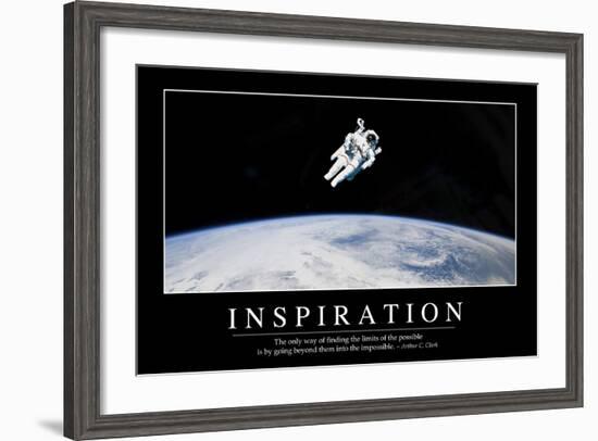 Inspiration: Inspirational Quote and Motivational Poster-null-Framed Photographic Print