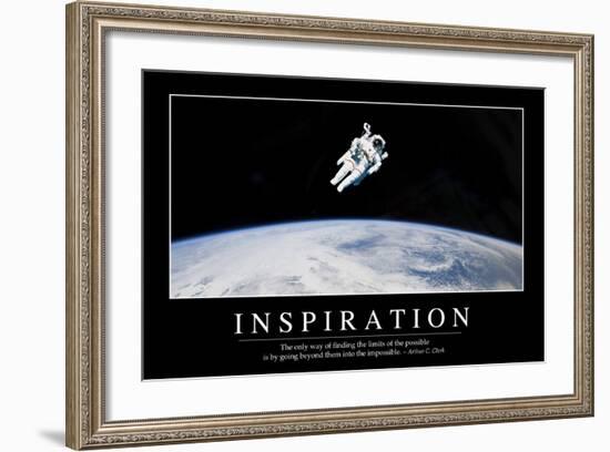 Inspiration: Inspirational Quote and Motivational Poster-null-Framed Photographic Print