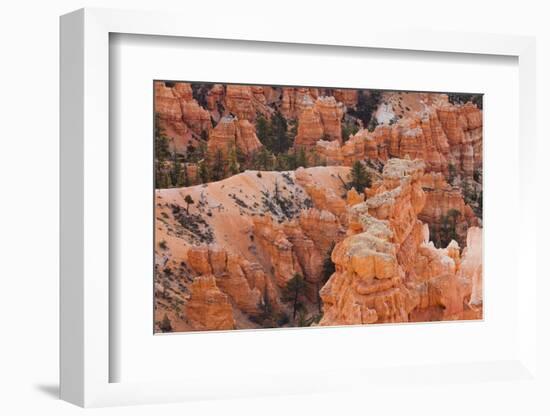 Inspiration Point, Hoodoos, Bryce Canyon, Utah, Usa-Rainer Mirau-Framed Photographic Print