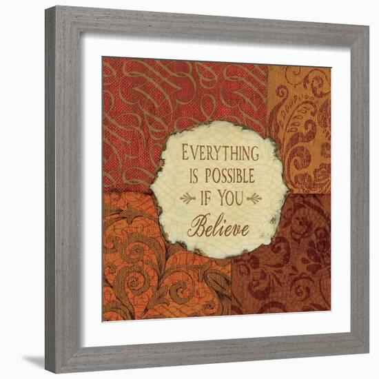 Inspirational Collage IV-Daphne Brissonnet-Framed Art Print