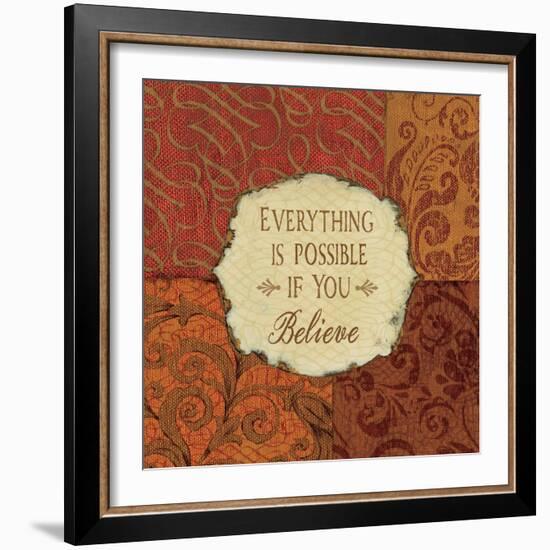 Inspirational Collage IV-Daphne Brissonnet-Framed Art Print