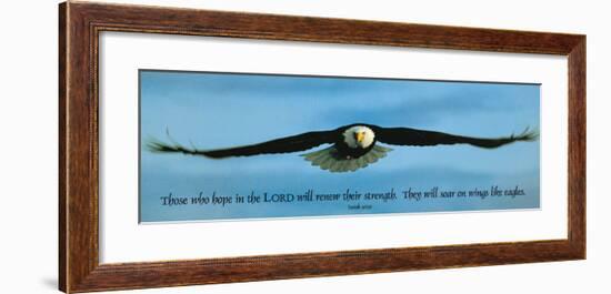 Inspirational - Eagle-null-Framed Premium Giclee Print