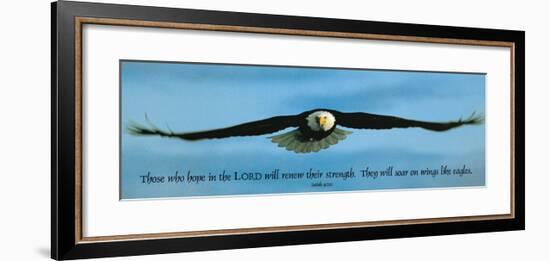 Inspirational - Eagle-null-Framed Premium Giclee Print