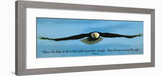 Inspirational - Eagle-null-Framed Premium Giclee Print