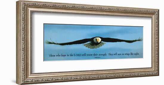 Inspirational - Eagle-null-Framed Art Print