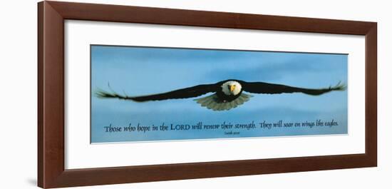 Inspirational - Eagle--Framed Art Print