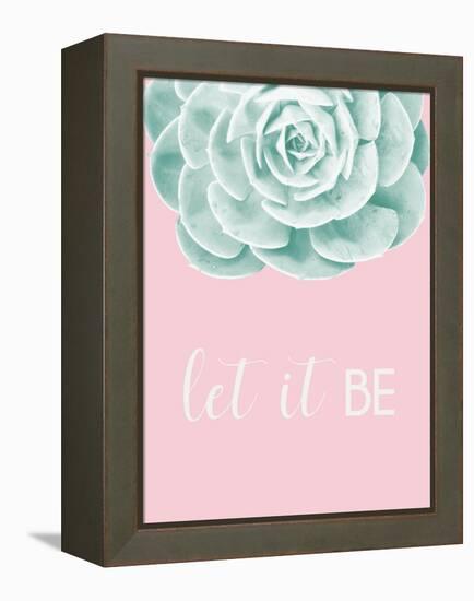 Inspirational Echeveria-Jairo Rodriguez-Framed Stretched Canvas