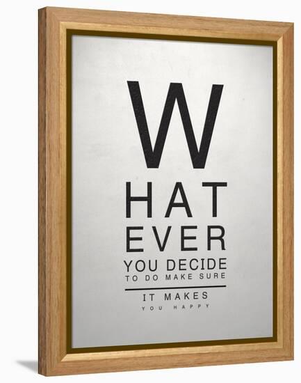 Inspirational Eye Chart III-Sd Graphics Studio-Framed Stretched Canvas