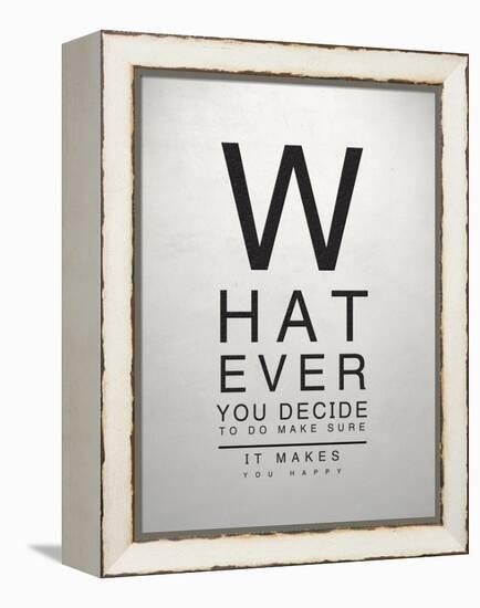 Inspirational Eye Chart III-Sd Graphics Studio-Framed Stretched Canvas