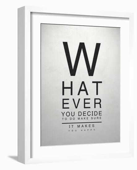 Inspirational Eye Chart III-Sd Graphics Studio-Framed Art Print