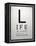 Inspirational Eye Chart IV-Sd Graphics Studio-Framed Stretched Canvas