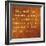 Inspirational Quote By Albert Einstein On Earthy Brown Background-nagib-Framed Art Print