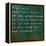 Inspirational Quote By Albert Einstein On Earthy Green Background-nagib-Framed Stretched Canvas